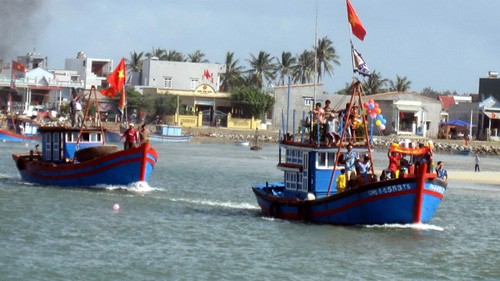 La fédération des pêcheurs d’An Hai débute l’année du Cheval - ảnh 1